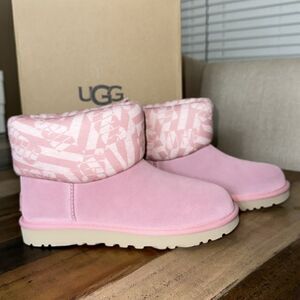 UGG Classic Mini Jersey Stripe Boots